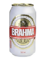 Cerveza Brahma en lata