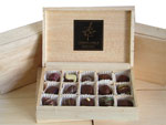 Chocolates - Little Balsa Wood Box Chocolateca