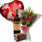 Balloons - Balloon + Chocolates +Wine + Flowers