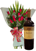 Ocassions - Wine + Flowers
