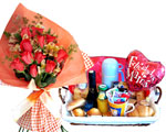 Breakfast - Breakfast for Mom + 12 Rose bouquet
