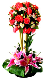 Ocassions - Roses Arrangement - Bonsai