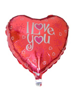 Balloons - Big Metalic Balloon - I Love You
