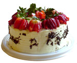 Cakes - Strawberry Mousse Cake - 12 people