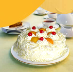 Cakes - Peach Soft Biscuit - 12 people