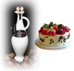 Gifts for Men - Lovisone Beverage + Strawberry Mousse Cake