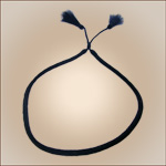 "Crin de Caballo" Band - Black (String)