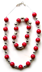 Jewelry - Set of red stones