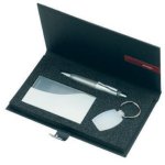 Gifts for Men - Set Pen + Keyring + Credit Card Holder