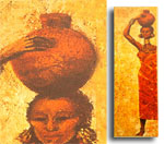 Home and decoration - African picture