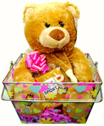 More Gifts - Bear in basket