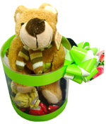 More Gifts - Box with teddy bear