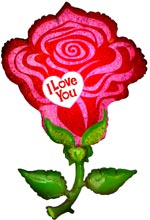Balloons - Metallic Giant Balloon - Rose