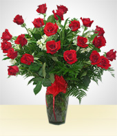 Majestic 24 Red Roses