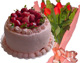 Special Offer: Cake +  Roses Bouquet