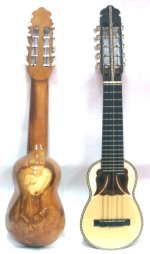 Concert Charango - "Llama" Carving
