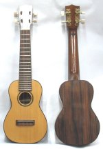 Ukull Professionnel en bois de Jacaranda. Table d'harmonie en pin d'orgon