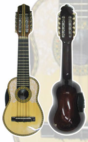 Professional ElectroAcoustic Charango- Nagna wood