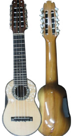 Charango Profesional Electroacstico en madera Naranjillo