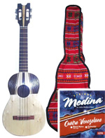 VENEZUELAN CUATRO + CASE + STRINGS SET MA-1270