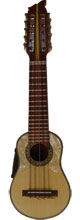 Charango Electroacustico Profesional en madera Naranjillo. Tallado SARTA