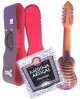 Charango Profesional (tallado quirquincho) + Estuche duro + cuerdas