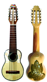 Professional Charango COCA CARVING