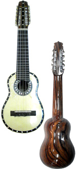 Charango Profesional de Jacaranda escala 38 "MARTINEZ"