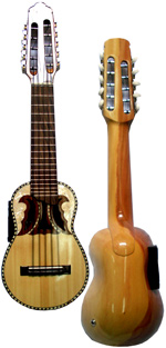 Professional Electroacustic Charango in Naranjillo Wood