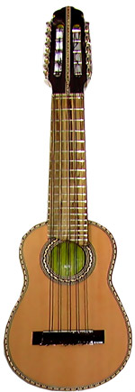 Semi Professional Charango in Chonta Wood