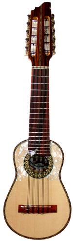'H. Cerrudo'' Semi Professional Charango  in Naranjillo Wood