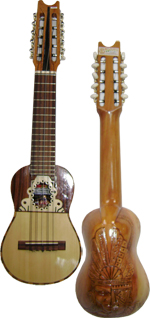 Professional Charango Inca - Inti Carving