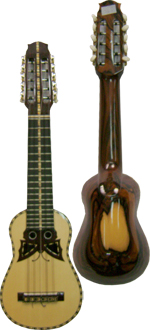Concert Charango Butterfly Soundhole Style