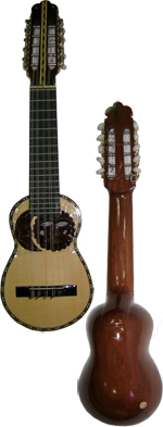 Charango de concierto boca eclipse