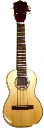 Ukulele en bois de Nogal