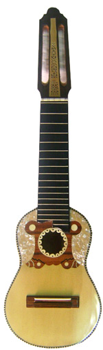 Professional Charango - Indio Carving