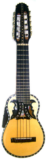 Charango profesional electroacstico - Boca Mariposa