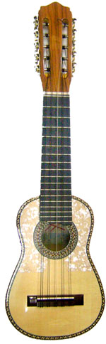 Electroacustic Concert Charango - Round Soundhole