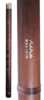Quenacho Profesional en madera Moradillo. Boquilla de hueso - Gamboa