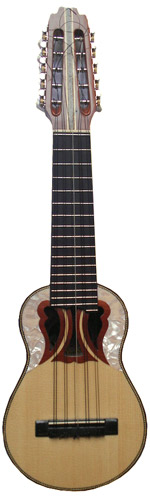 ' Garcia '' Concert Charango in Quina Quina wood