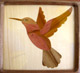 Cuadros de Taracea 1 - Colibri