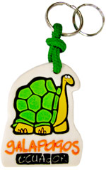 Galapagos Turtle Keyring