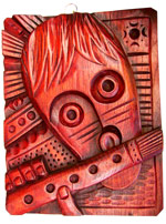 Wooden Sculture - Flute