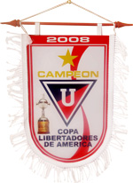 Banderola de Liga Universitaria Campeon