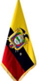 Bandera del Ecuador