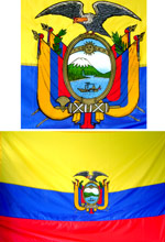 Bandera del Ecuador para exteriores