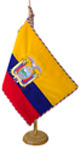 Ecuador Flag to desk