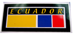 Sticker Bandera Ecuador
