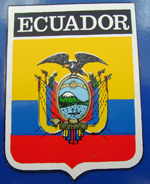 Sticker Bandera Ecuador 2