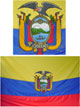 Ecuador Flag to outside